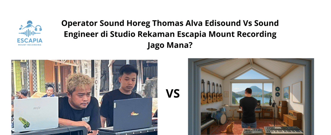 Operator Sound Horeg Thomas Alva Edisound Vs Sound Engineer di Studio Rekaman Jago Mana?
