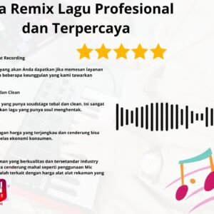 Jasa Remix Lagu Profesional dan Terpercaya