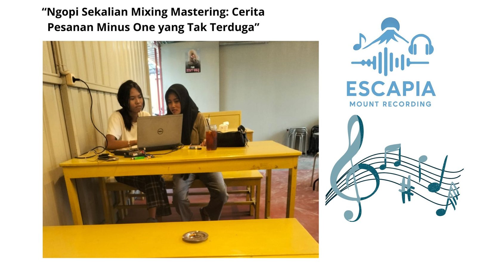 Ngopi Sekalian Mixing Mastering: Cerita Pesanan Minus One yang Tak Terduga