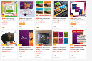 Rekomendasi Beberapa Senar Gitar yang Bagus