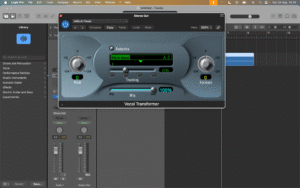 Vocal Transformer di Logic Pro Ala Jack Antonoff