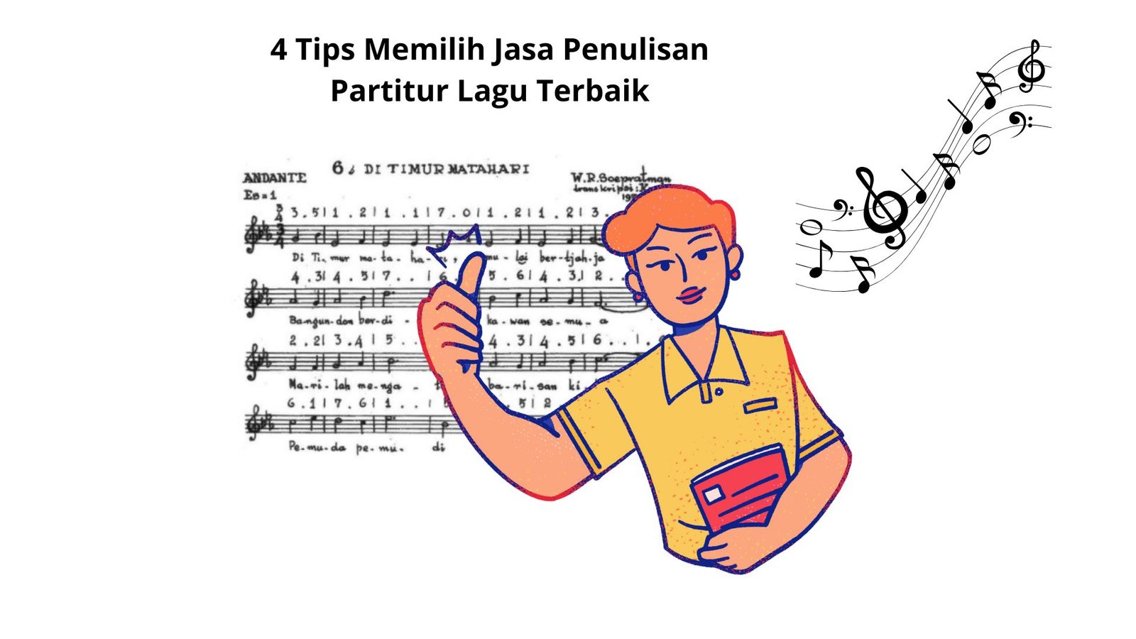 4 Tips Memilih Jasa Penulisan Partitur Lagu Terbaik