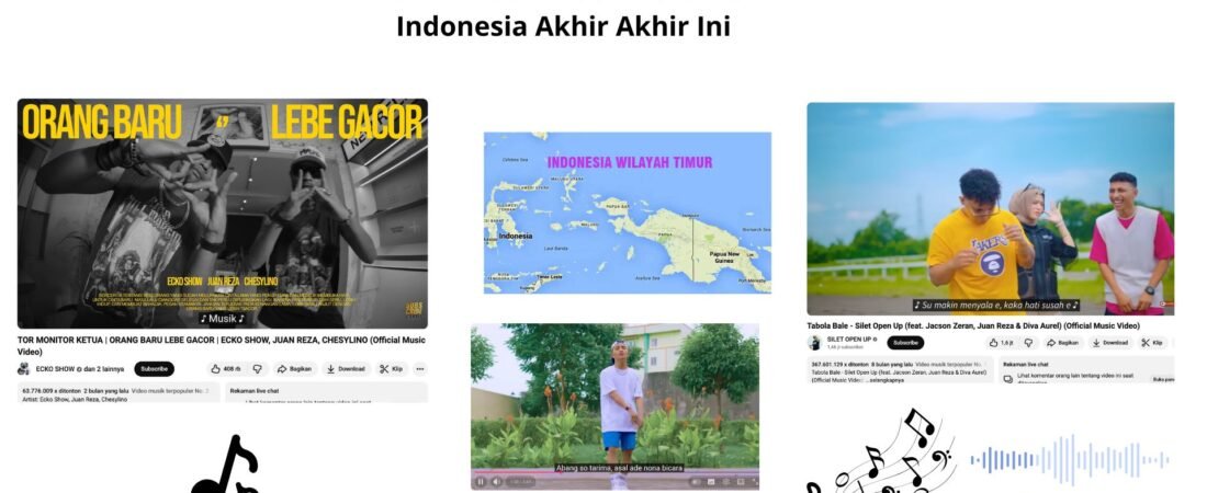 Rahasia Mengapa Musik Indonesia Timur Mendominasi Chart Musik Indonesia Akhir Akhir Ini
