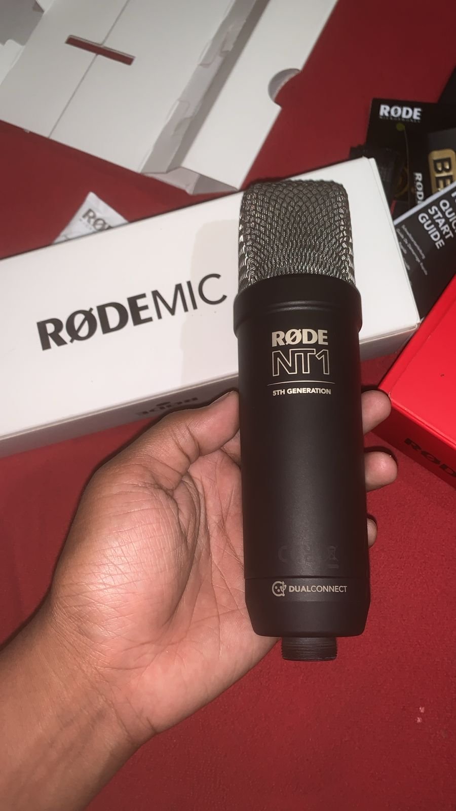 Uji Coba Mic Rode NT1 Generasi Kelima Untuk Membuat Aransemen Lagu