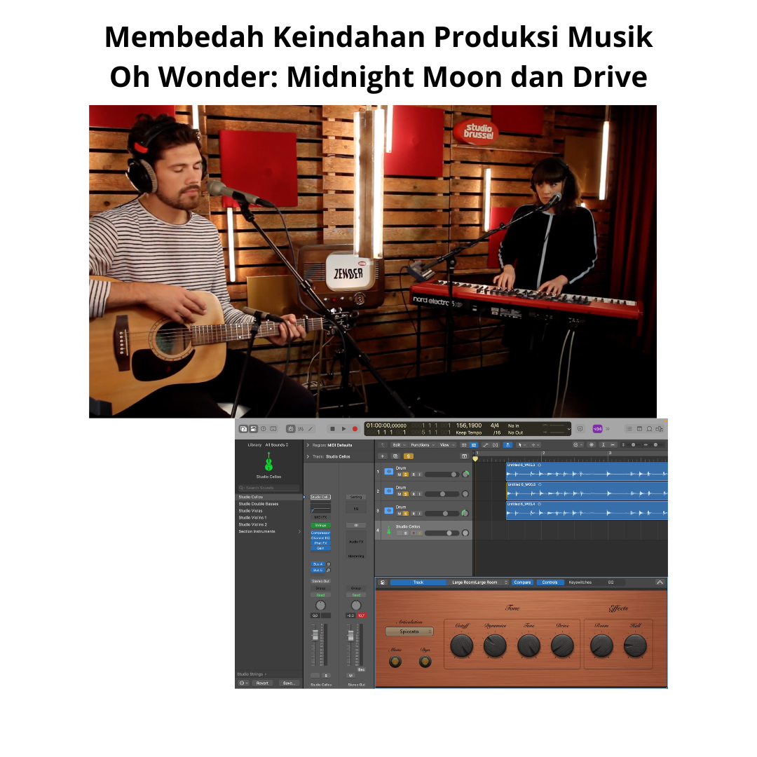 Membedah Keindahan Produksi Musik Oh Wonder: Midnight Moon dan Drive